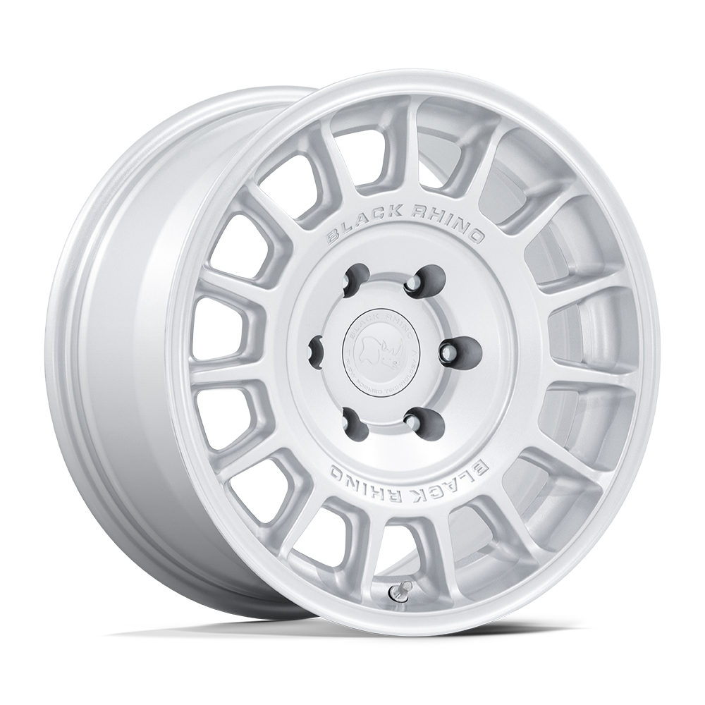 17x8 Black Rhino BR015 Voll Hyper Silver Wheel 5x4.25 (38mm)