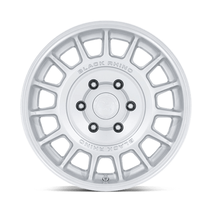 15x7 Black Rhino BR015 Voll Hyper Silver Wheel 5x100 (15mm)