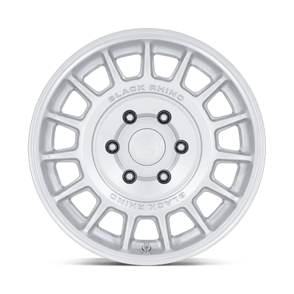 17x8.5 Black Rhino BR015 Voll Hyper Silver Wheel 5x4.5 (25mm)