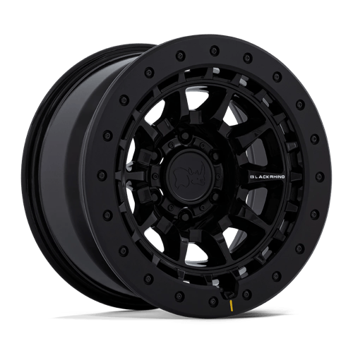 17x8.5 Black Rhino BR016 Tusk Gloss Black Wheel 6x135 (-10mm)