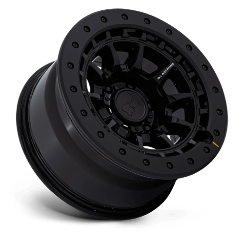 17x8.5 Black Rhino BR016 Tusk Gloss Black Wheel 5x5.5 (0mm)