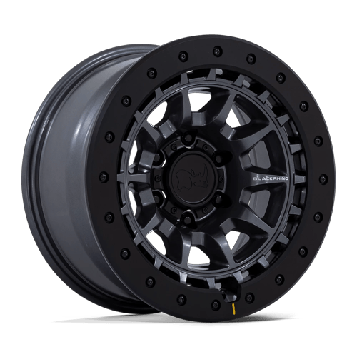 17x8.5 Black Rhino BR016 Tusk Matte Gunmetal Wheel 5x5.5 (0mm)