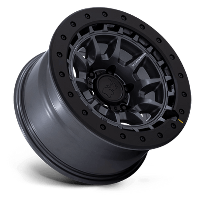17x8.5 Black Rhino BR016 Tusk Matte Gunmetal Wheel 6x4.5 (0mm)