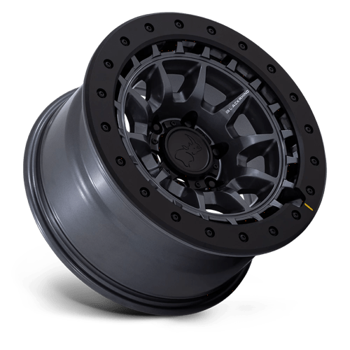 17x8.5 Black Rhino BR016 Tusk Matte Gunmetal Wheel 5x5 (-10mm)