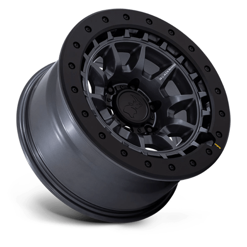17x8.5 Black Rhino BR016 Tusk Matte Gunmetal Wheel 6x4.5 (0mm)