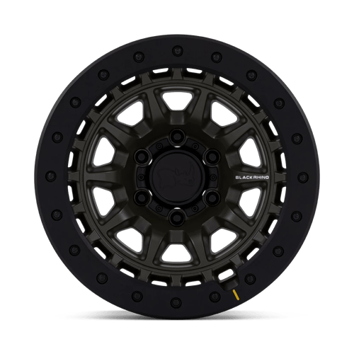 17x8.5 Black Rhino BR016 Tusk Olive Drab Green Wheel 6x4.5 (0mm)