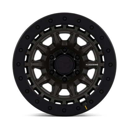17x8.5 Black Rhino BR016 Tusk Olive Drab Green Wheel 6x135 (-10mm)