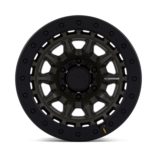 17x8.5 Black Rhino BR016 Tusk Olive Drab Green Wheel 6x5.5 (-10mm)