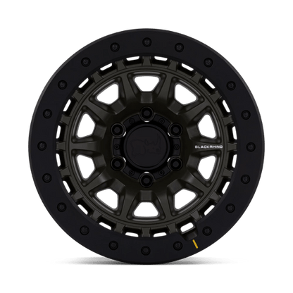 17x8.5 Black Rhino BR016 Tusk Olive Drab Green Wheel 6x5.5 (-10mm)