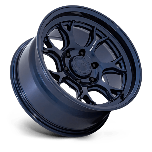17x8.5 Black Rhino BR017 Etosha Gloss Midnight Blue Wheel 6x120 (-10mm)