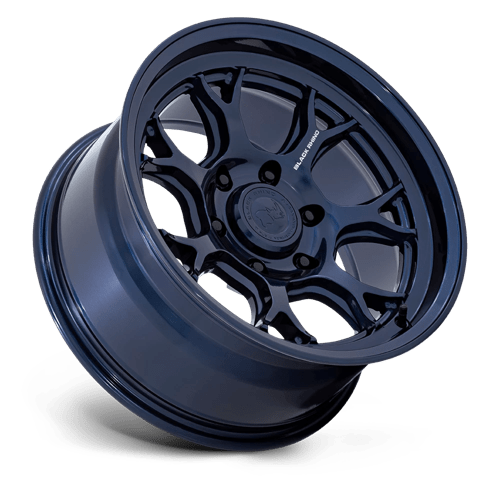 17x8.5 Black Rhino BR017 Etosha Gloss Midnight Blue Wheel 6x4.5 (20mm)