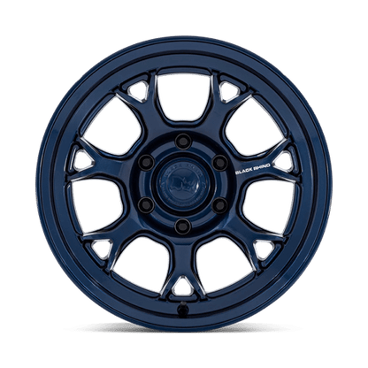 17x8.5 Black Rhino BR017 Etosha Gloss Midnight Blue Wheel 6x4.5 (20mm)