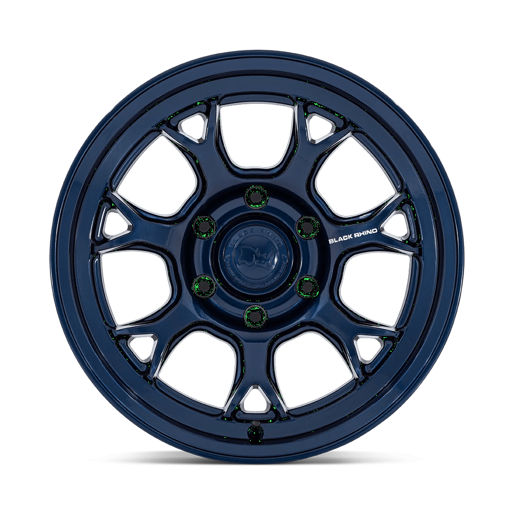 17x8.5 Black Rhino BR017 Etosha Gloss Midnight Blue Wheel 6x5.5 (20mm)