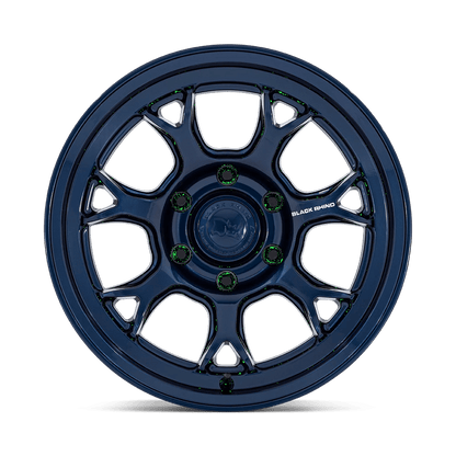 17x8.5 Black Rhino BR017 Etosha Gloss Midnight Blue Wheel 6x5.5 (20mm)