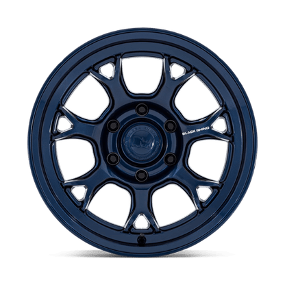 17x8.5 Black Rhino BR017 Etosha Gloss Midnight Blue Wheel 6x135 (0mm)