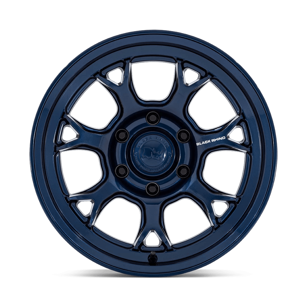 17x8.5 Black Rhino BR017 Etosha Gloss Midnight Blue Wheel 6x5.5 (20mm)