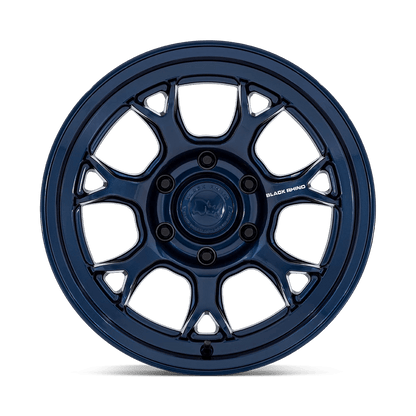 17x8.5 Black Rhino BR017 Etosha Gloss Midnight Blue Wheel 6x5.5 (20mm)