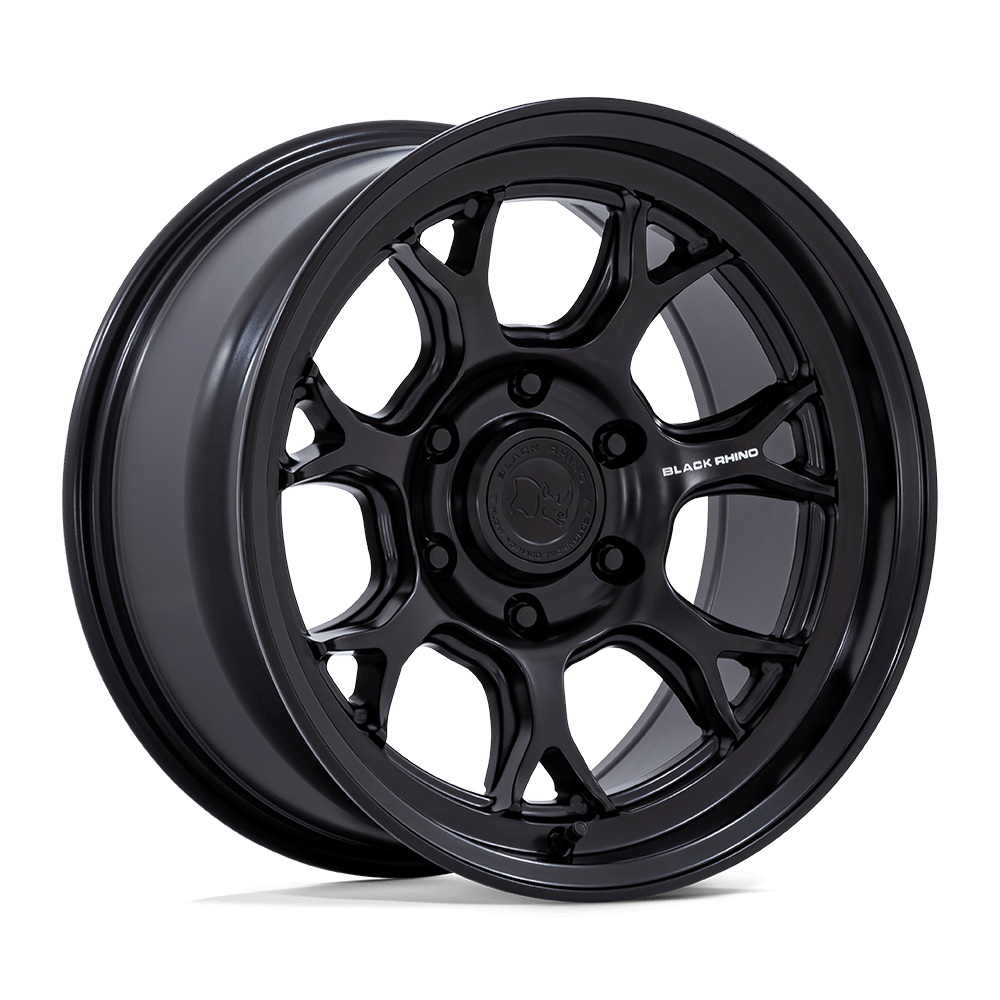 17x8.5 Black Rhino BR017 Etosha Matte Black Wheel 5x5 (20mm)