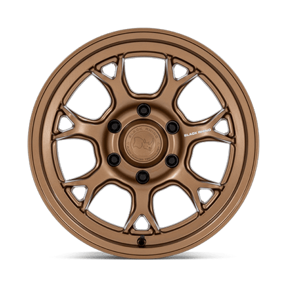 17x8.5 Black Rhino BR017 Etosha Matte Bronze Wheel 6x4.5 (-10mm)