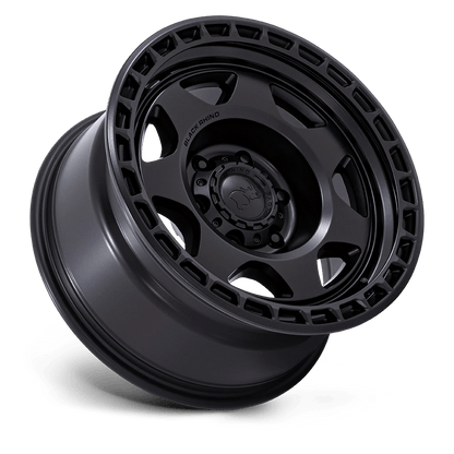 17x8.5 Black Rhino BR018 Voyager Matte Black Wheel 5x5 (0mm)
