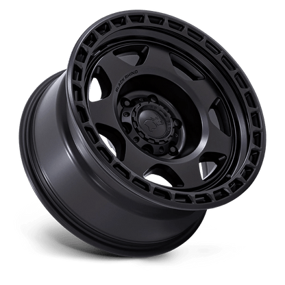 17x8.5 Black Rhino BR018 Voyager Matte Black Wheel 5x5 (-10mm)