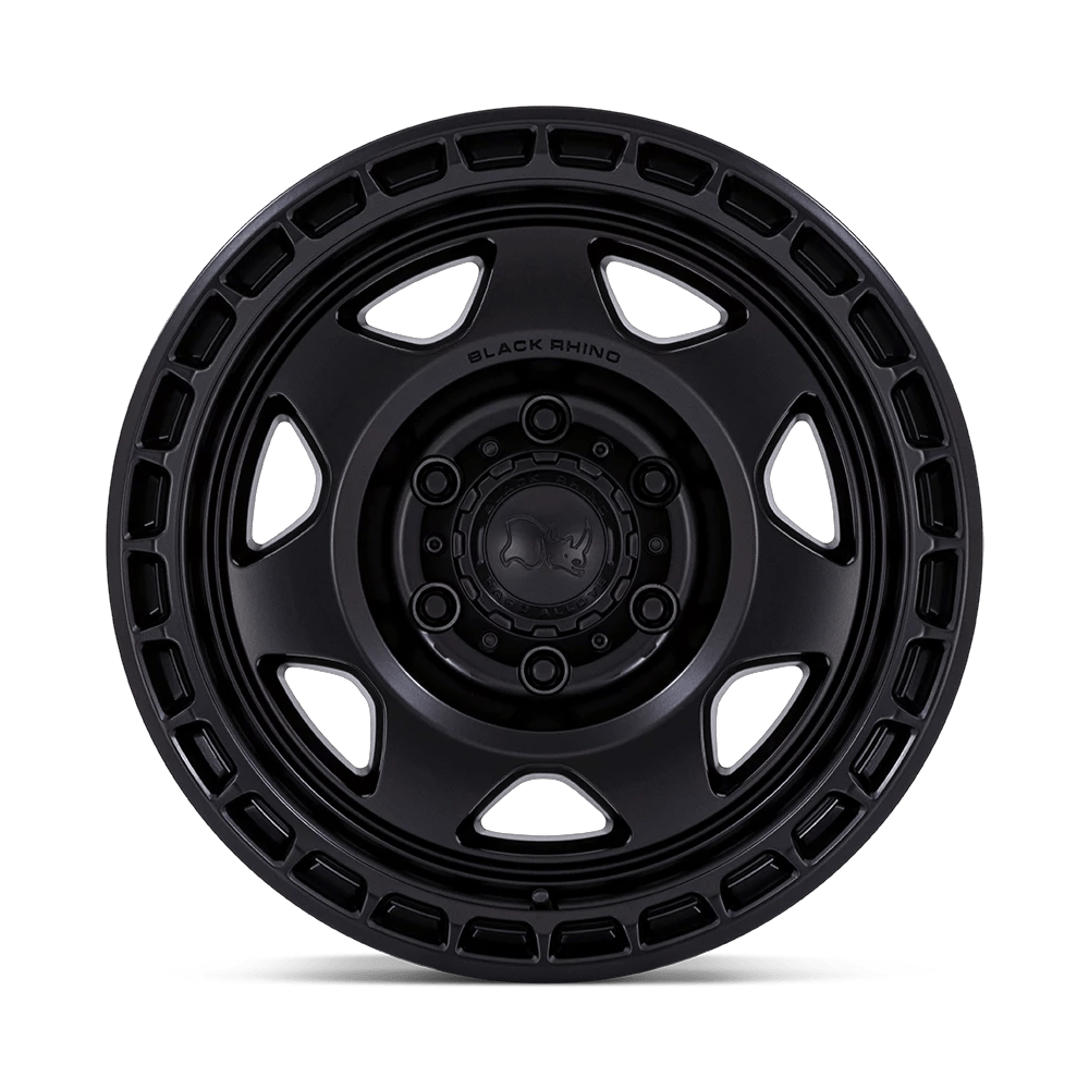 17x8.5 Black Rhino BR018 Voyager Matte Black Wheel 5x5 (0mm)
