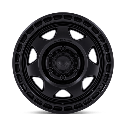 17x8.5 Black Rhino BR018 Voyager Matte Black Wheel 5x5 (-10mm)