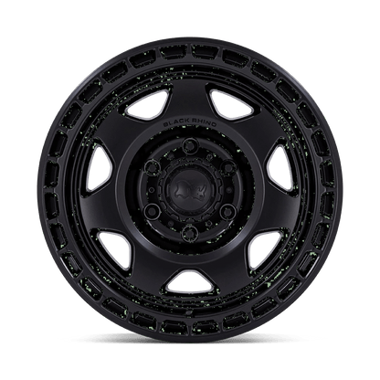 17x8.5 Black Rhino BR018 Voyager Matte Black Wheel 5x5 (-10mm)