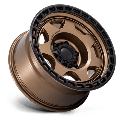 17x8.5 Black Rhino BR018 Voyager Matte Bronze Black Lip Wheel 6x4.5 (-10mm)