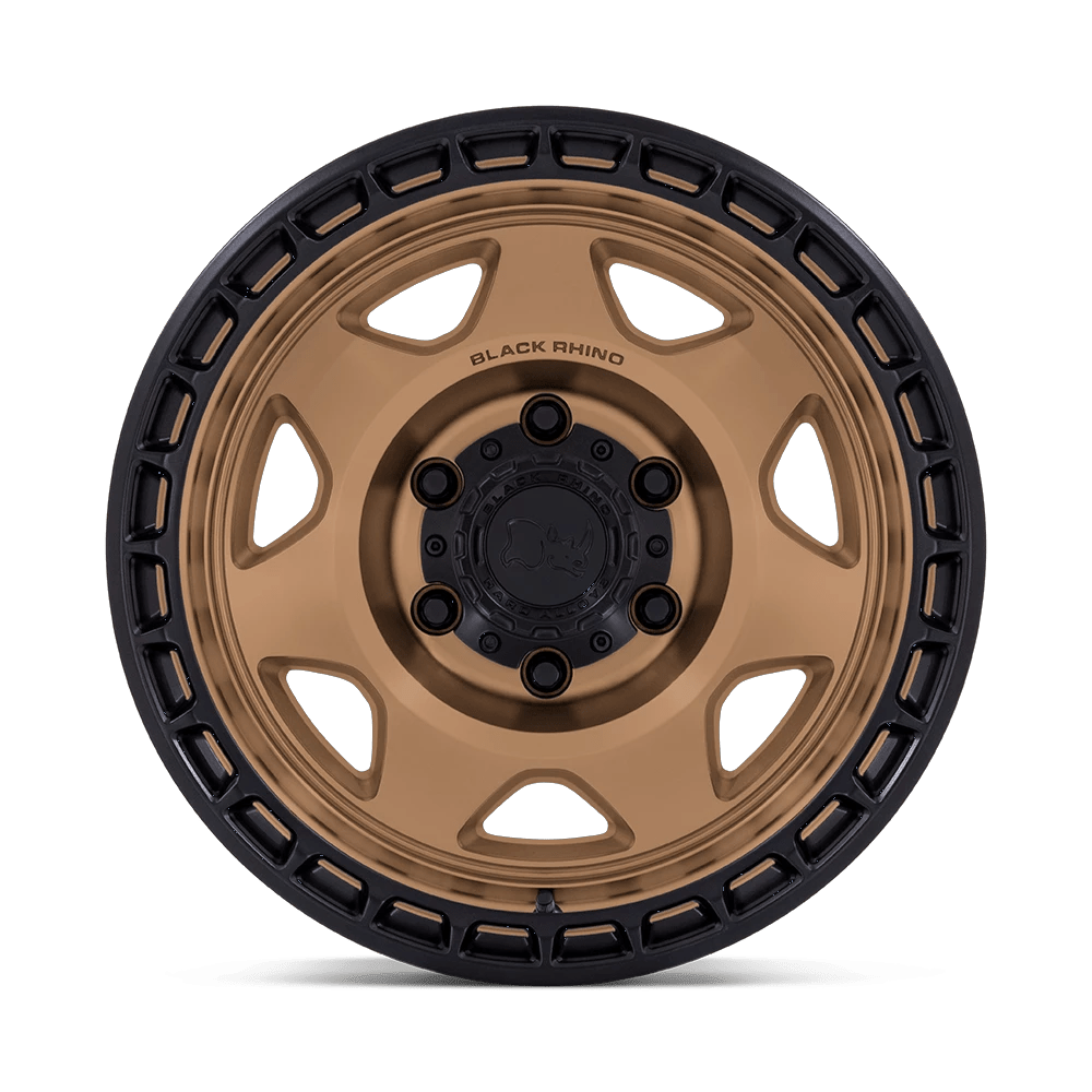 17x8.5 Black Rhino BR018 Voyager Matte Bronze Matte Black Lip Wheel 6x135 (0mm)