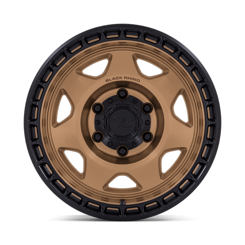 17x8.5 Black Rhino BR018 Voyager Matte Bronze Matte Black Lip Wheel 6x120 (0mm)