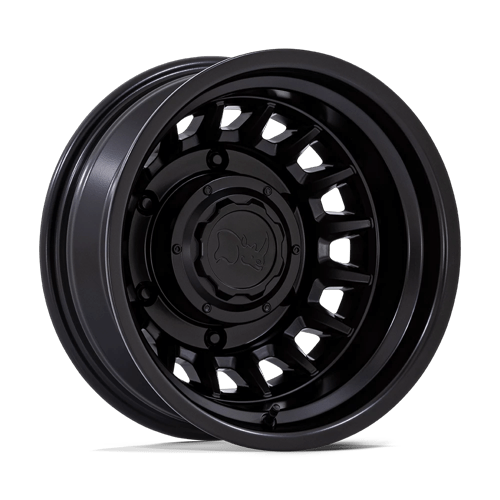16x6 Black Rhino BR019 Aliso Matte Black DUALLY REAR Wheel 6x205 (-130mm)