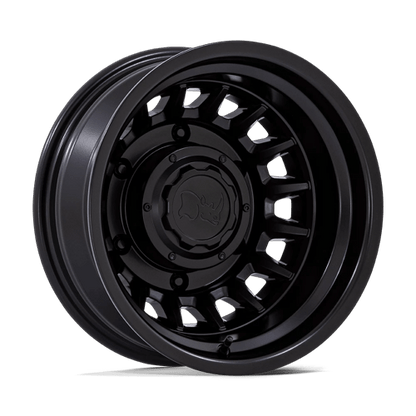 16x6 Black Rhino BR019 Aliso Matte Black DUALLY REAR Wheel 6x205 (-130mm)