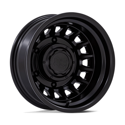16x6 Black Rhino BR019 Aliso Matte Black DUALLY REAR Wheel 6x205 (-130mm)