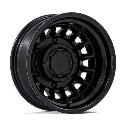 16x6 Black Rhino BR019 Aliso Matte Black DUALLY REAR Wheel 6x205 (-130mm)