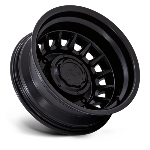 16x6 Black Rhino BR019 Aliso Matte Black DUALLY REAR Wheel 6x205 (-130mm)
