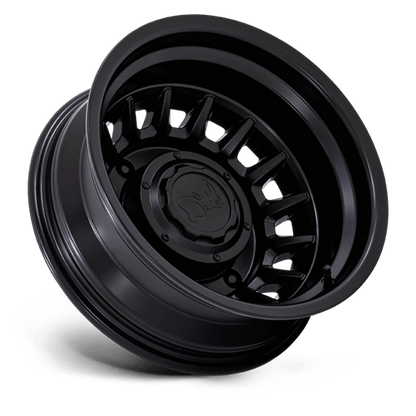 16x6 Black Rhino BR019 Aliso Matte Black DUALLY REAR Wheel 6x205 (-130mm)