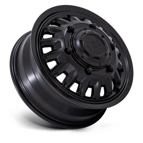 16x6 Black Rhino BR019 Aliso Matte Black DUALLY REAR Wheel 6x205 (-130mm)