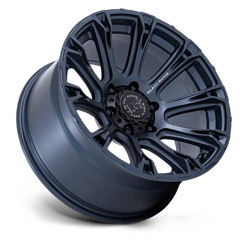 17x9 Black Rhino BR020 Diamondback Metallic Blue Wheel 6x5.5 (12mm)