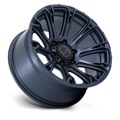 17x9 Black Rhino BR020 Diamondback Metallic Blue Wheel 6x5.5 (12mm)