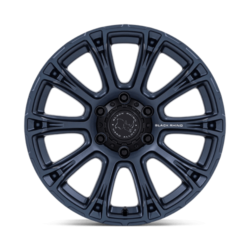 17x9 Black Rhino BR020 Diamondback Metallic Blue Wheel 6x5.5 (12mm)