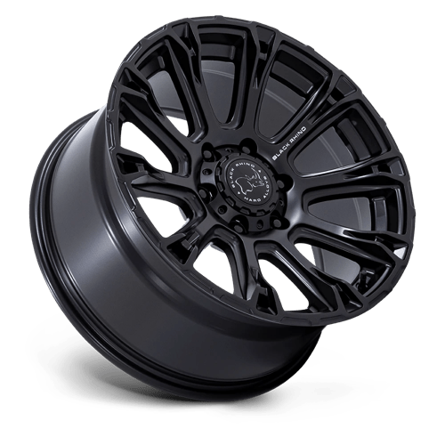 20x9 Black Rhino BR020 Diamondback Matte Black Wheel 6x5.5 (-12mm)
