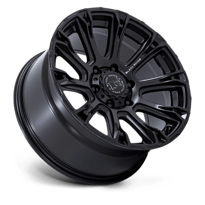 20x9 Black Rhino BR020 Diamondback Matte Black Wheel 6x5.5 (-12mm)