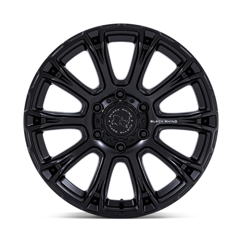 18x9 Black Rhino BR020 Diamondback Matte Black Wheel 5x5 (12mm)