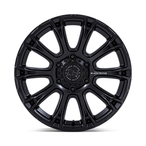 20x9 Black Rhino BR020 Diamondback Matte Black Wheel 6x5.5 (-12mm)