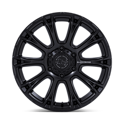 20x9 Black Rhino BR020 Diamondback Matte Black Wheel 6x5.5 (-12mm)