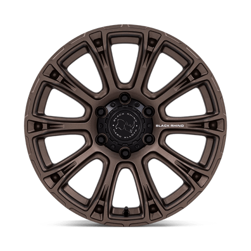 17x9 Black Rhino BR020 Diamondback Burnt Bronze Wheel 6x5.5 (12mm)