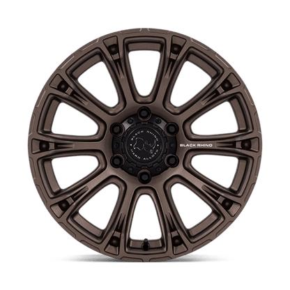 17x9 Black Rhino BR020 Diamondback Burnt Bronze Wheel 6x5.5 (12mm)