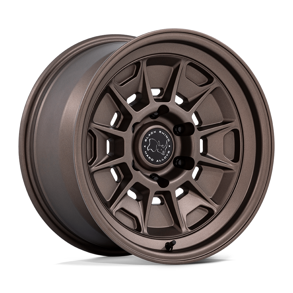 17x8.5 Black Rhino BR021 Mondo Burnt Bronze Wheel 6x5.5 (-10mm)