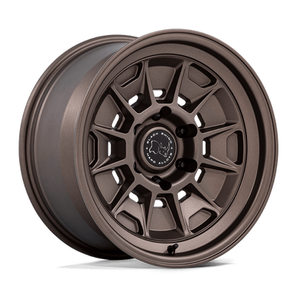 17x8.5 Black Rhino BR021 Mondo Burnt Bronze Wheel 6x5.5 (20mm)